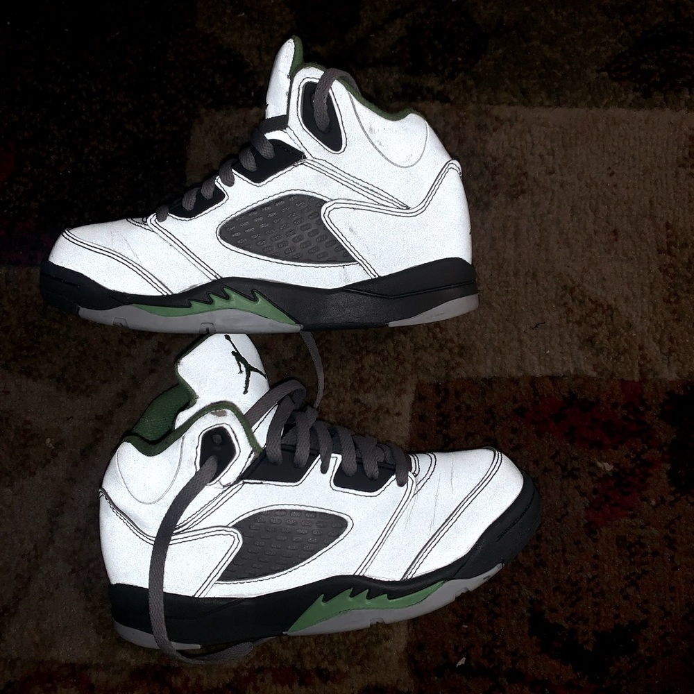 Jordan 5 green bean